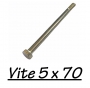 VITE M5X70 PF SPECIALE ZINCATA