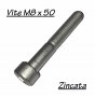 VITE VTCEI M8 X 50 UNI5931- 8.8 - ZINCATA